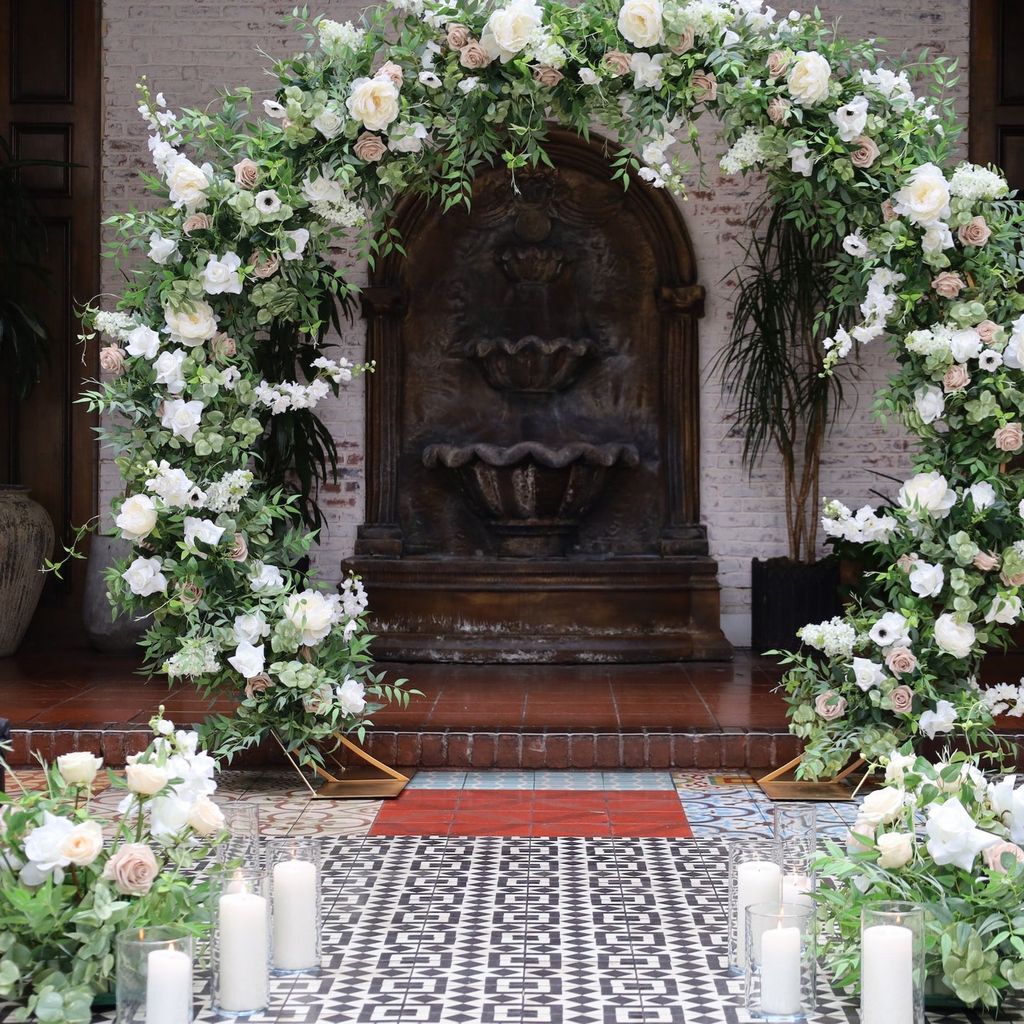 Flora Garden Aisle Flowers